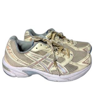 Asics 1130 Pastel Running Shoes Athletic size 10 Women's Velvet Laces Gel Insert